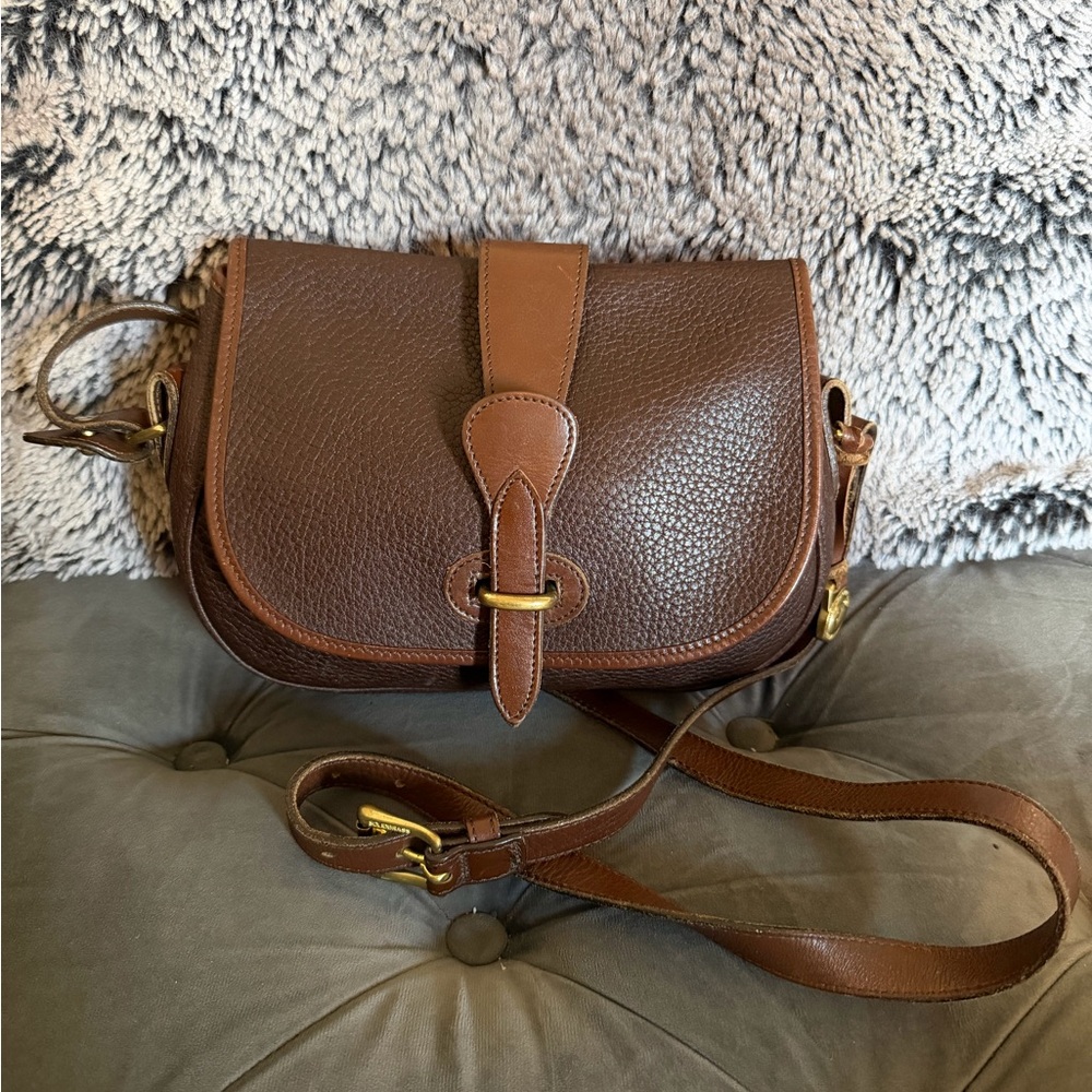 Vintage Dooney & Bourke All-Weather Leather crossbody bag